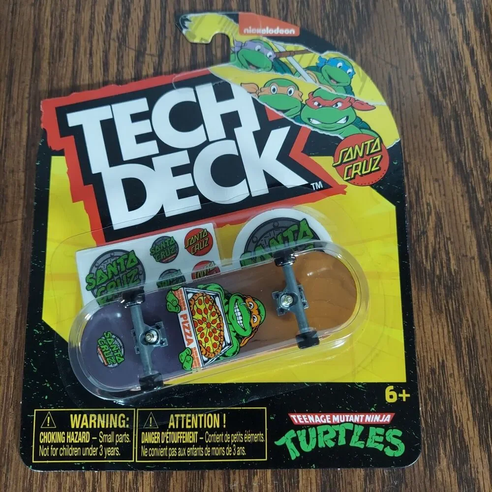 Tech Deck Santa Cruz  Teenage Mutant Ninja Turtles Nickelodeon  Set Of 4